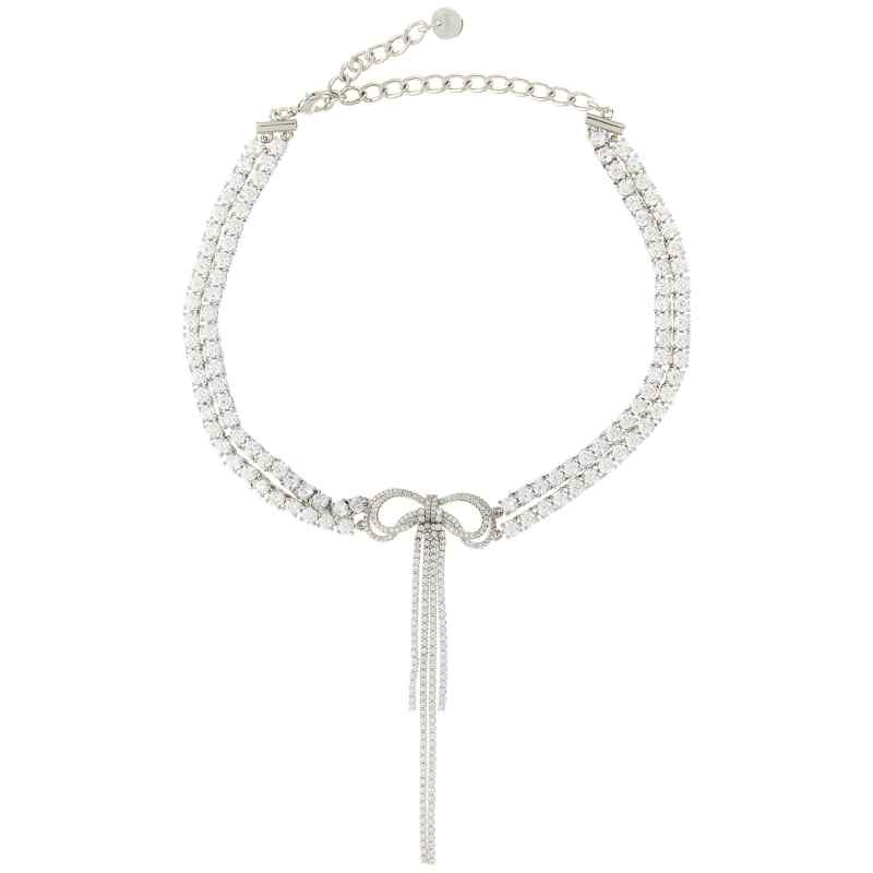 PF26606NSLSILVER_01_M_2026-05-14T07-25-34.661Z Self-Portrait Double Crystal Bow Necklace