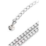 Self-Portrait Double Crystal Bow Necklace