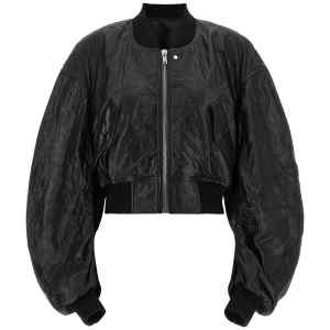 Rick Owens Secchia Cropped Flight Bomber Jacket