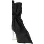 Rick Owens Pull On Cuffed Taquito Ankle Boots