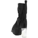 Rick Owens Pull On Cuffed Taquito Ankle Boots