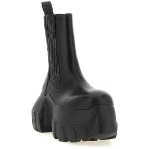 Rick Owens Beatle Mega Tractor Ankle Boots