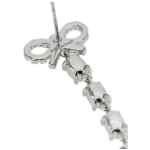 Self-Portrait Bow Pearl Droplet Earrings