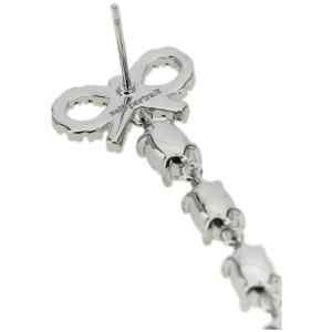 Self-Portrait Bow Pearl Droplet Earrings