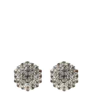 Self-Portrait Crystal Flower Earrings