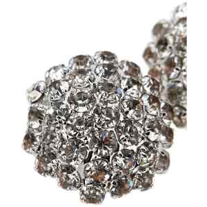 Self-Portrait Crystal Flower Earrings