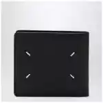 Maison Margiela Black bi-fold leather wallet