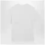 MM6 Maison Margiela Écru draped T-shirt with logo patch