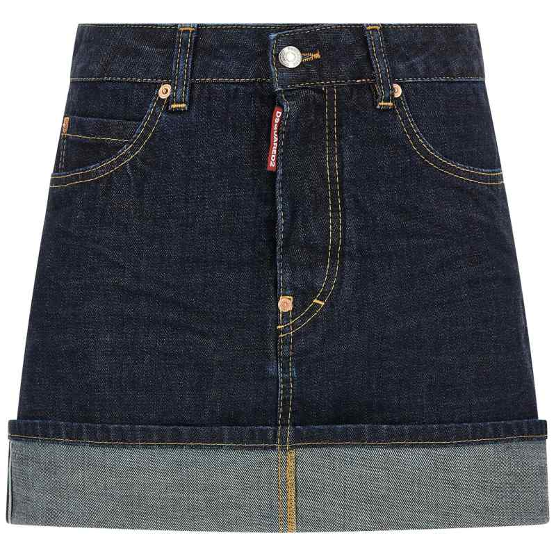 S75MA1024S30833470_01_M_2026-01-23T09-29-35.012Z Dsquared2 Cimosa Authentic Japanese Denim Skirt