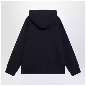 MM6 Maison Margiela Navy blue cotton hoodie