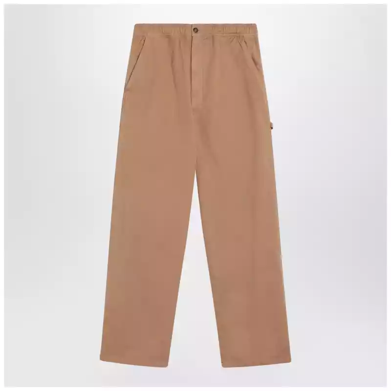 MM6 Maison Margiela Baggy/loose ochre cotton pants