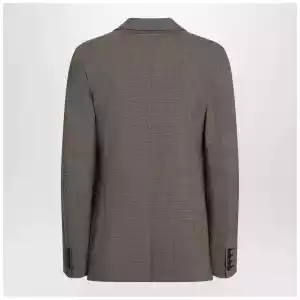 MM6 Maison Margiela Single-breasted jacket brown in wool blend