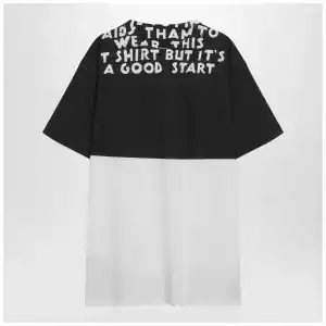 MM6 Maison Margiela White/black cotton AIDS T-shirt
