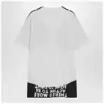 MM6 Maison Margiela White/black cotton AIDS T-shirt