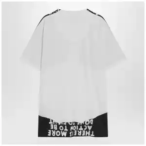 MM6 Maison Margiela White/black cotton AIDS T-shirt