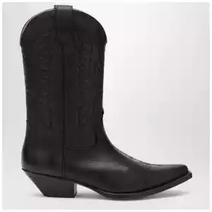 MM6 Maison Margiela Black Florence cowboy boots