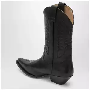 MM6 Maison Margiela Black Florence cowboy boots