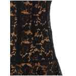Self-Portrait Black Lace Crystal Dress