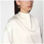 THE ANDAMANE Sylvia milk-white bodysuit