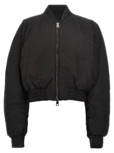 The Andamane Sierra Cropped Bomber Jacket