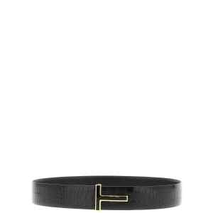 Tom Ford Reversible Crocodile Belt