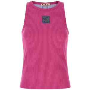 Marni Logo Patch Tank Top