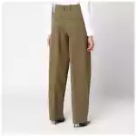 TheLatest Taupe wool blend trousers