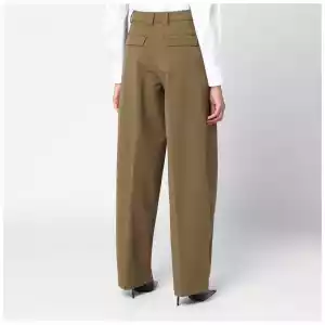TheLatest Taupe wool blend trousers