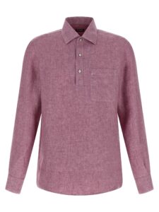 Zegna Oasi Lino Polo Shirt