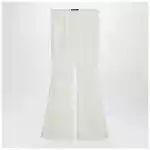 ETRO Flared trousers in ivory viscose