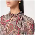 ETRO Long dress with Paisley print