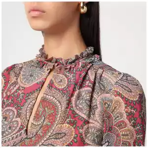ETRO Long dress with Paisley print