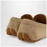 Ferragamo Safari-colored Gancini Driver loafer