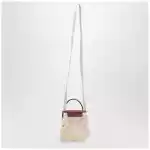 Longchamp Ecru Le Pliage Filet XS bag