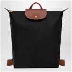 Longchamp M Le Pliage Original black backpack