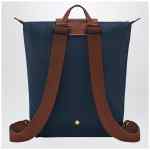 Longchamp M Le Pliage Original blue navy backpack