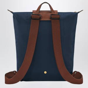 Longchamp M Le Pliage Original blue navy backpack