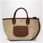 Longchamp Basket bag XS Le Pliage brown