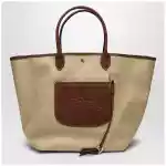 Longchamp Basket bag L Le Pliage brown