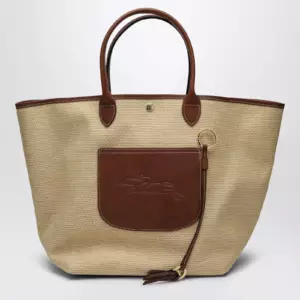 Longchamp Basket bag L Le Pliage brown