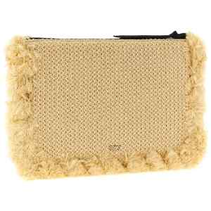 Pinko Raffia Clutch