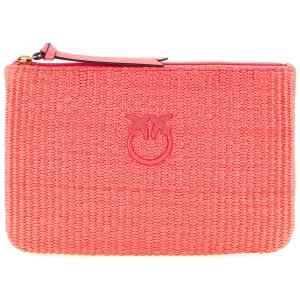 Pinko Raffia Clutch