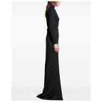 Balenciaga slit tailored maxi skirt