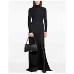 Balenciaga slit tailored maxi skirt