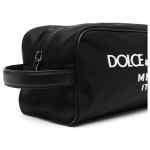 Dolce & Gabbana Nylon toiletry bag with rubberized logo