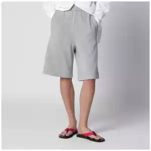 Dries Van Noten Grey cotton shorts
