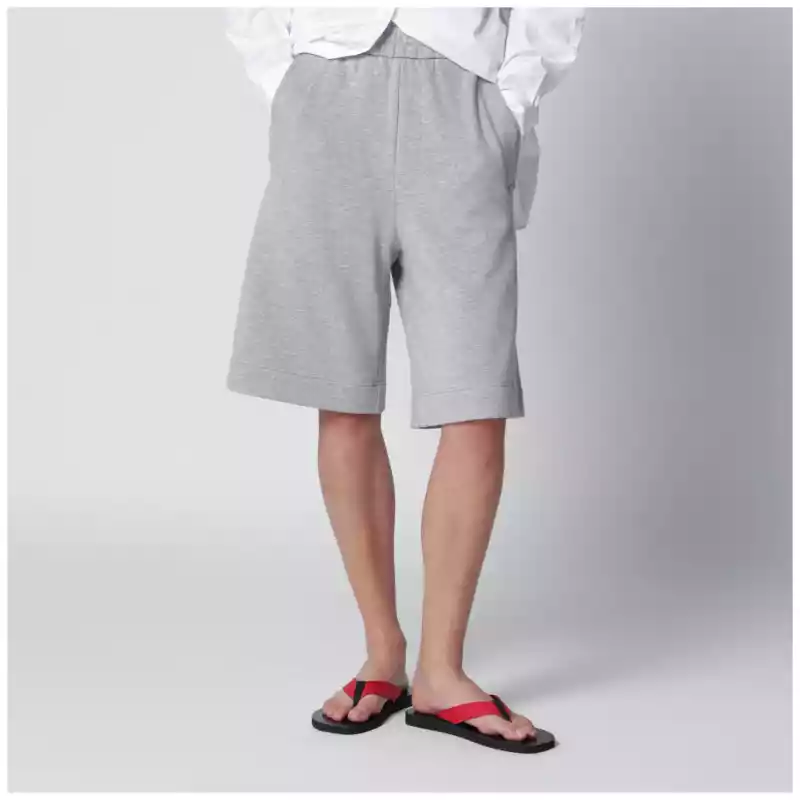 Dries Van Noten Grey cotton shorts