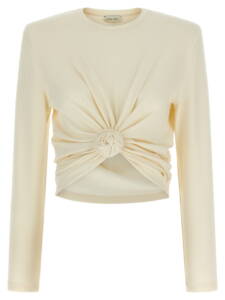 Magda Butrym Blouse 14 Cream Sweater