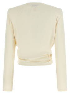 Magda Butrym Blouse 14 Cream Sweater