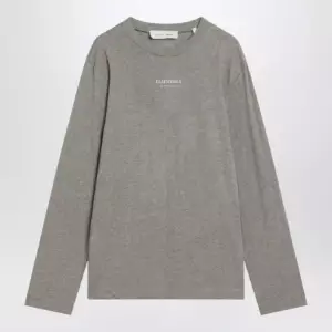 Fear of God Essentials Grey cotton-blend top